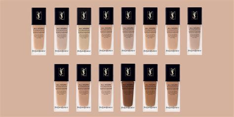 ysl foundation dramming|YSL foundation shade guide.